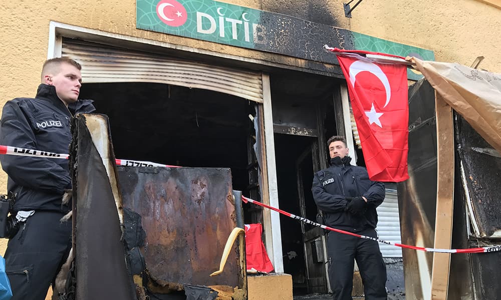 Almanya'da 2022 bilançosu: 35 camiye saldırı gerçekleşti