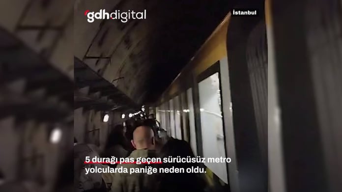 Sürücüsüz metro durmadan ilerledi | Üsküdar-Samandıra Metro son dakika!