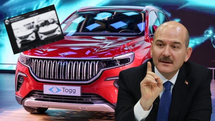 Polis arabaları TOGG mu yapılacak? İçişleri Bakanı Süleyman Soylu'dan ilk paylaşım