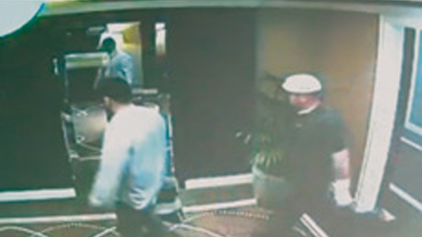Suikaste katılan MOSSAD ajanları operasyon sırasında kameralara takıldı.