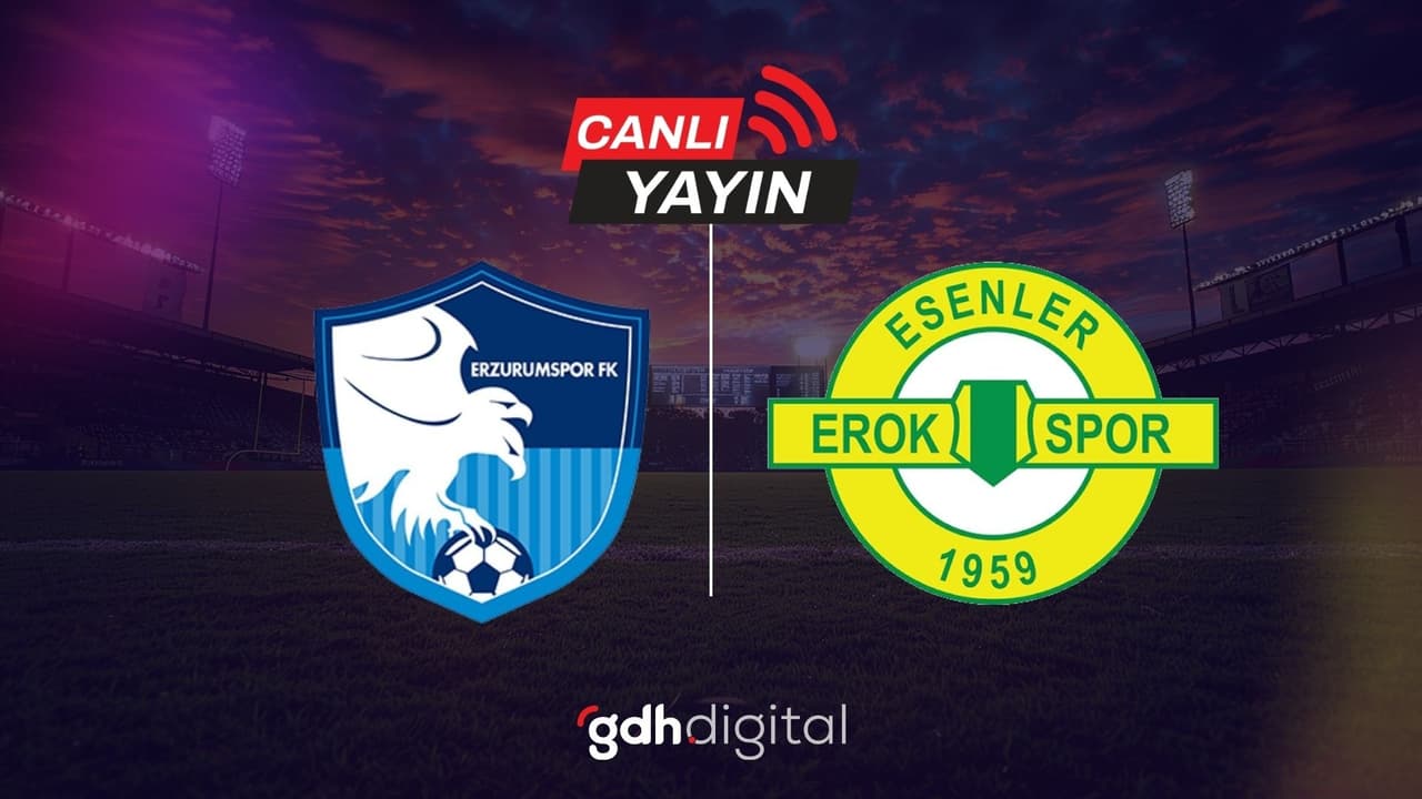 Erzurumspor FK - Esenler Erokspor CANLI izle (Linki)Erzurumspor FK - Esenler Erokspor maçı hangi kanalda yayınlanacak? Erzurumspor FK - Esenler Erokspor muhtemel 11’ler
