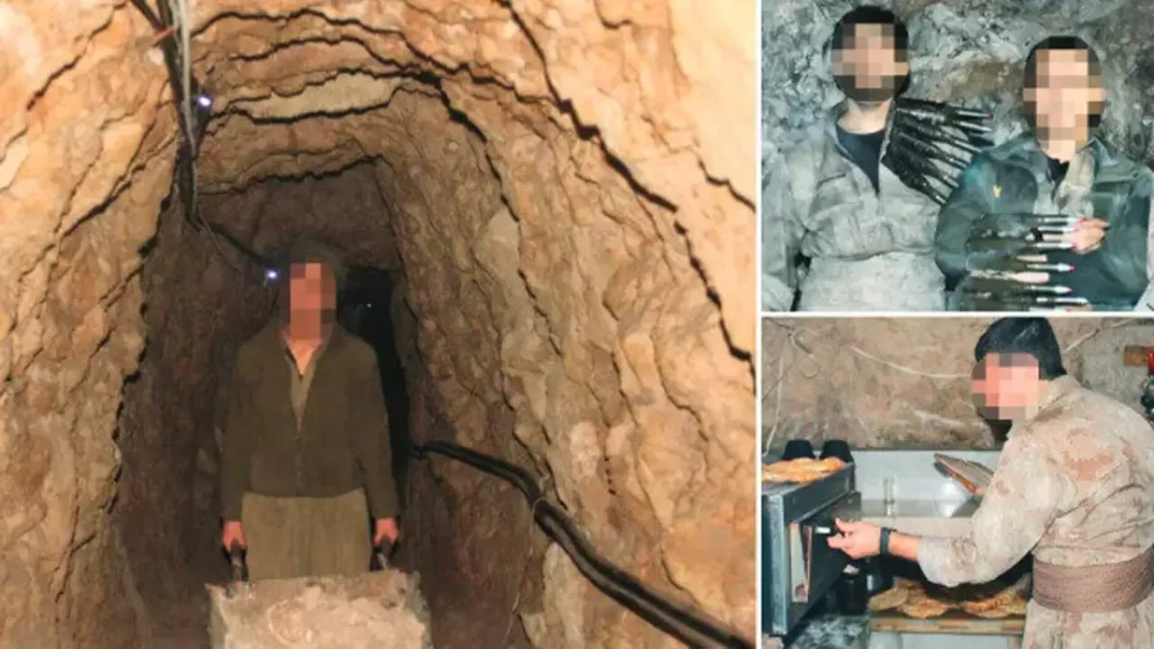 Türk SİHA'ları PKK’lı teröristleri mağaralara hapsetti