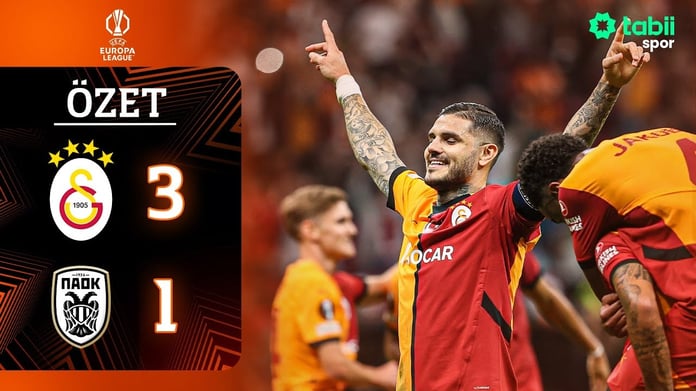 GS maçı özeti: Galatasaray PAOK maçı kaç kaç bitti?