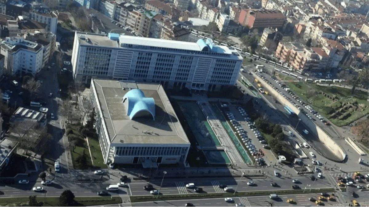 İBB'nin Saraçhane binası.