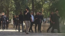 Ben Gvir, Mescid-i Aksa'ya İsrail polisinin korumasında baskın yaptı