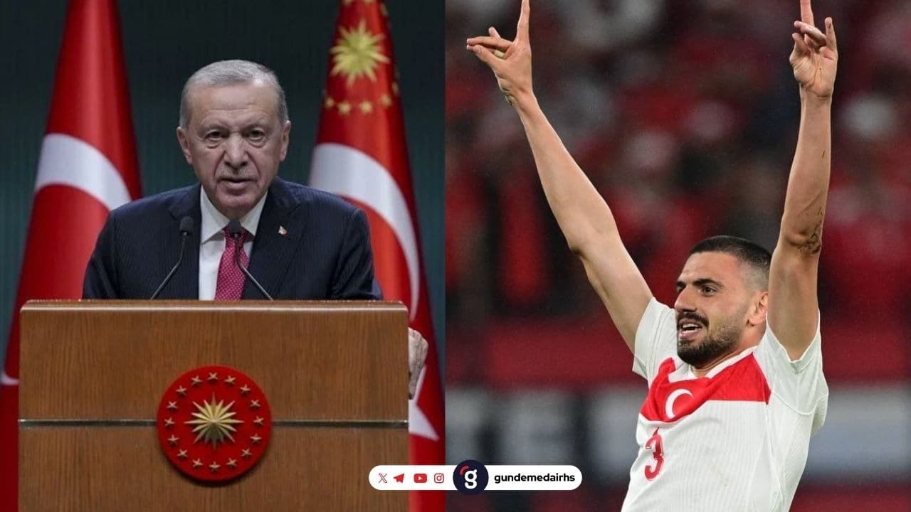 Erdoğan'dan Merih Demiral tepkisi: Almanların formasında kartal var mı?