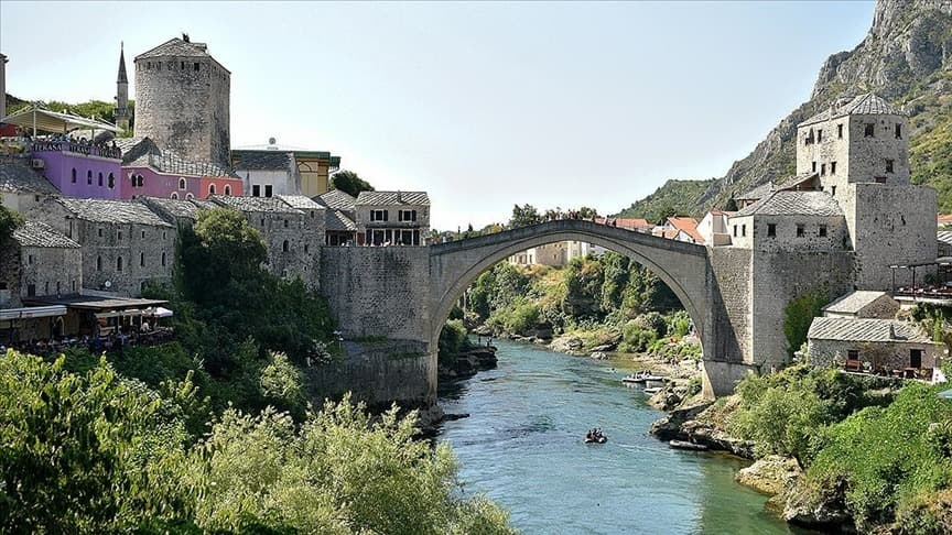 Mostar Köprüsü'nün yeniden açılmasının 19. yılı