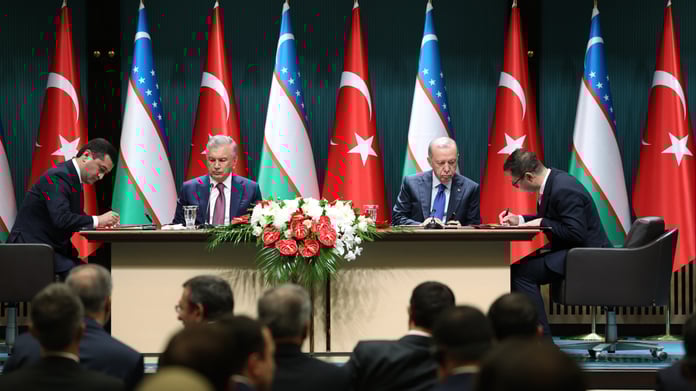 Türkiye ile Özbekistan arasında 18 anlaşma imzalandı