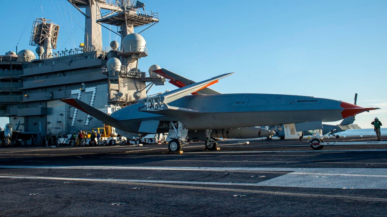 MQ-25 Stingray insansız yakıt ikmal uçağı bu yıl uçacak