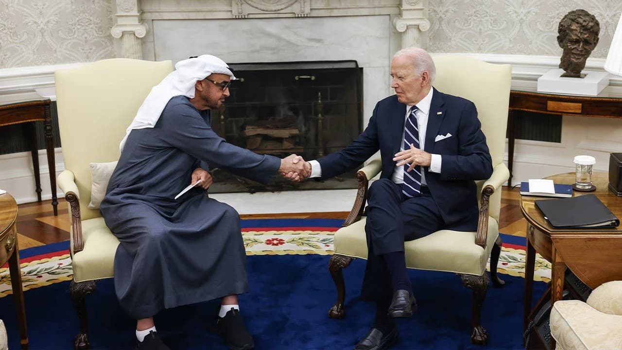 Biden-Al Nahyan görüşmesinin ardından ABD, BAE'yi "önemli savunma ortağı" olarak tanıdı