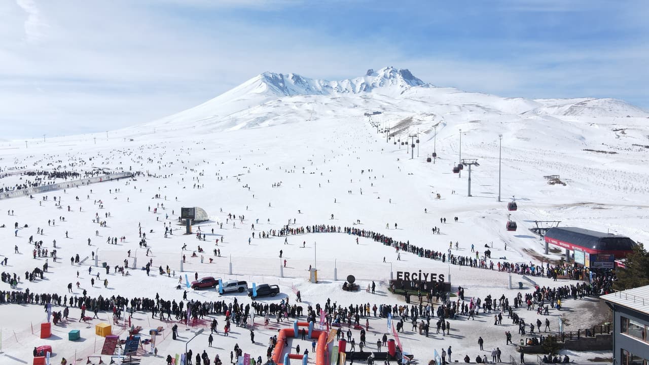 Erciyes, 2.5 Ayda 2 Milyon Turişte Ev Sahipliği