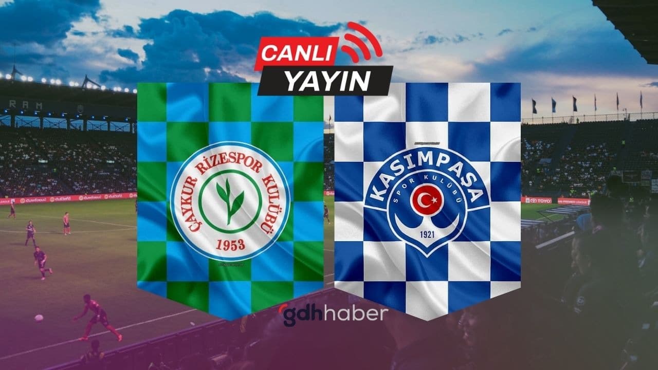 Futbol akşamı! Ç. Rizespor - Kasımpaşa CANLI izle! Ç. Rizespor - Kasımpaşa maçı hangi kanalda yayınlanacak?
