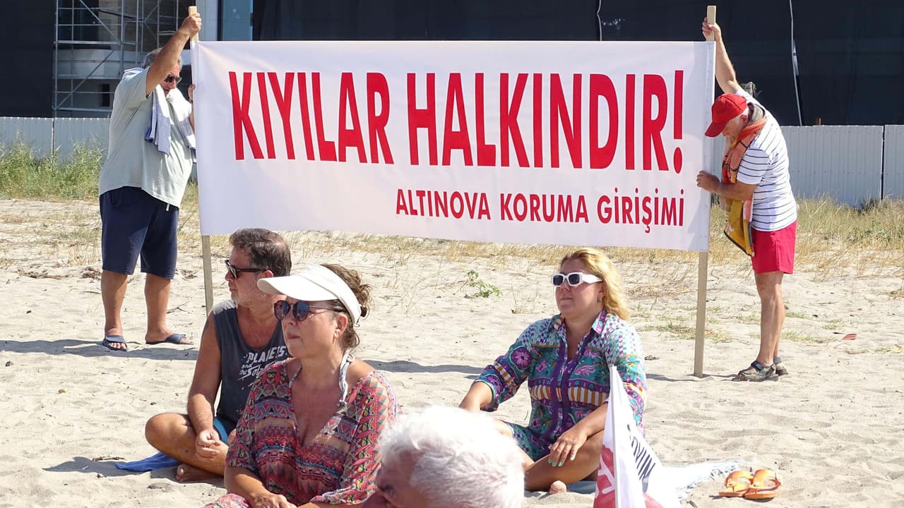 Çeşme-Ayvalık'ta sahil keyfi