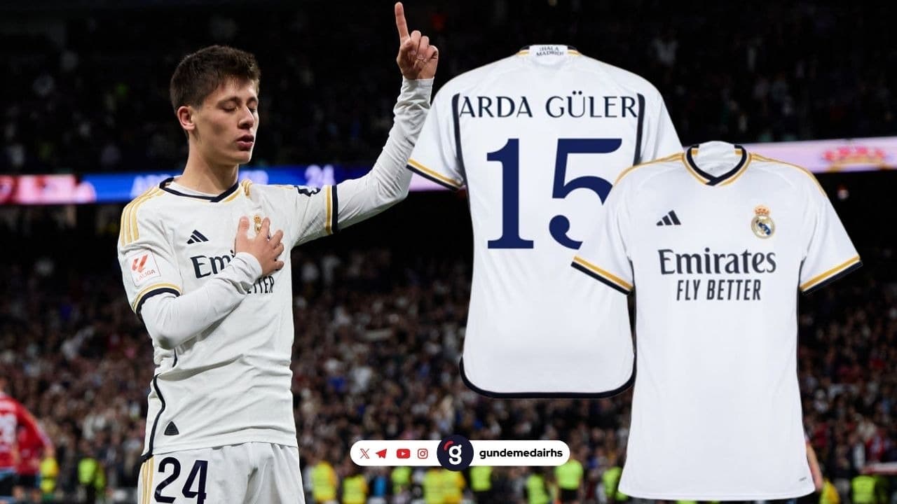 Arda Güler’in yeni forma numarası kaç?