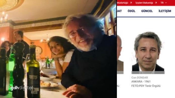 Haluk Bilginer, firari gazeteci Can Dündar ve Erk Acarer'le Almanya'da buluştu