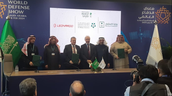 İtalyan savunma şirketi Leonardo, Suudi Arabistan ile iş birliği anlaşması imzaladı