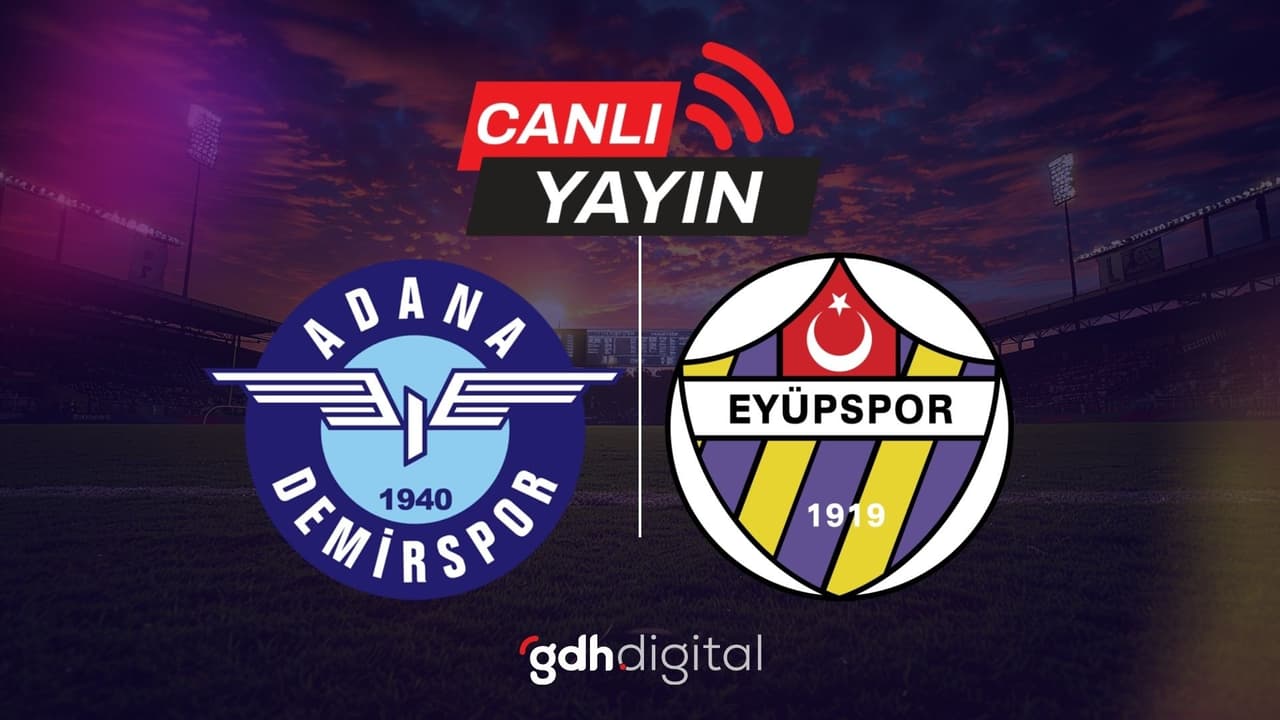 Trendyol Süper Lig'de dev karşılaşmaya saatler kaldı! Adana Demirspor - Eyüpspor maçı hangi kanalda yayınlanacağı belli oldu
