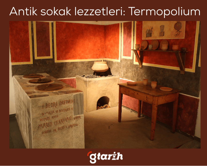 Antik sokak lezzetleri: Termopolium