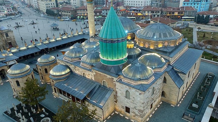 Konya Mevlana Müzesi. Fotoğraf: AA