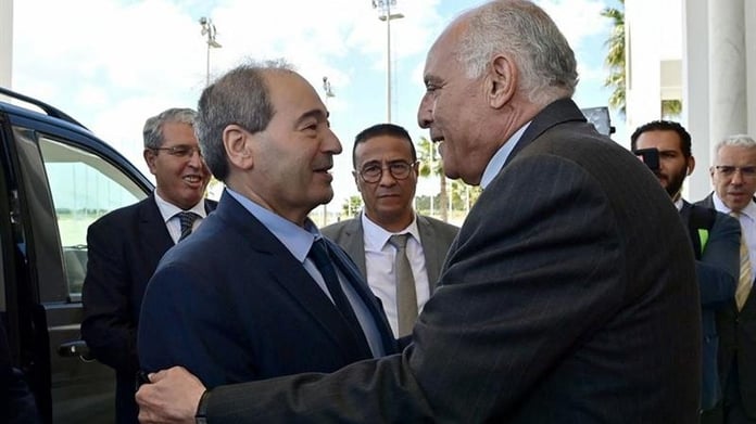 Suriye Dışişleri Bakanı, Cezayir Dışişleri Bakanı ile bir araya geldi