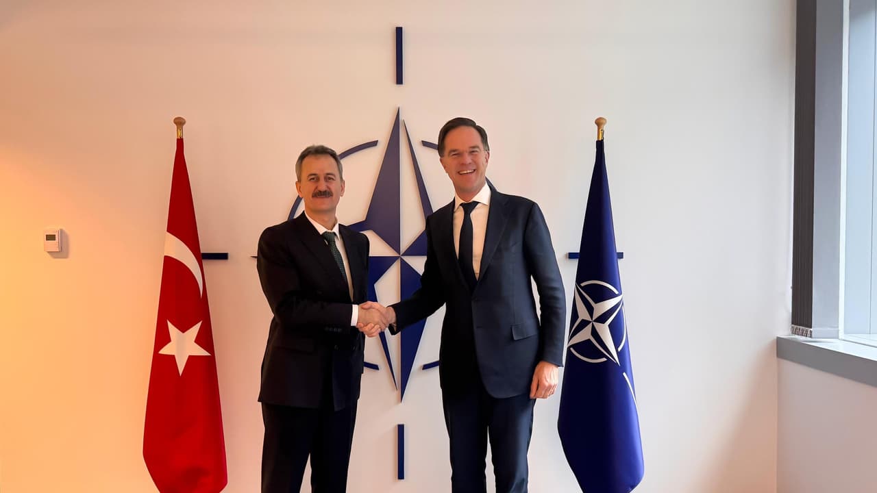 SSB Başkanı Görgün, NATO Genel Sekreteri Rutte ile görüştü