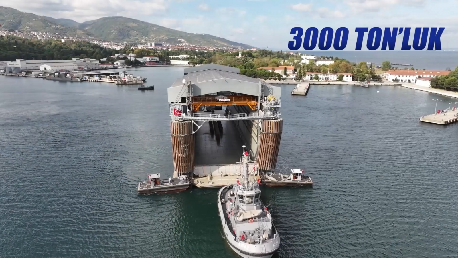Sınıfında dünyanın en büyüğü: ASFAT'ın geliştirdiği 3000 tonluk Denizaltı Havuzu