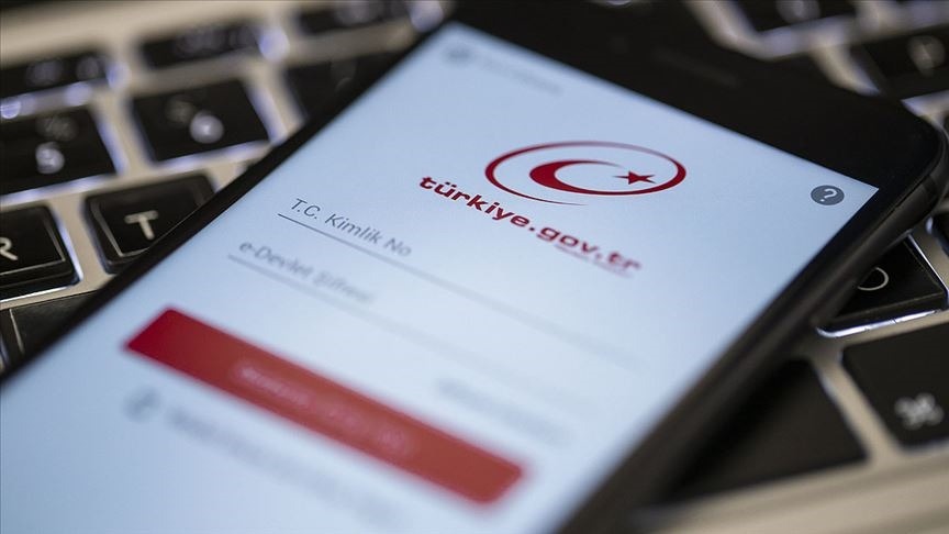 e-Devlet. Fotoğraf: AA