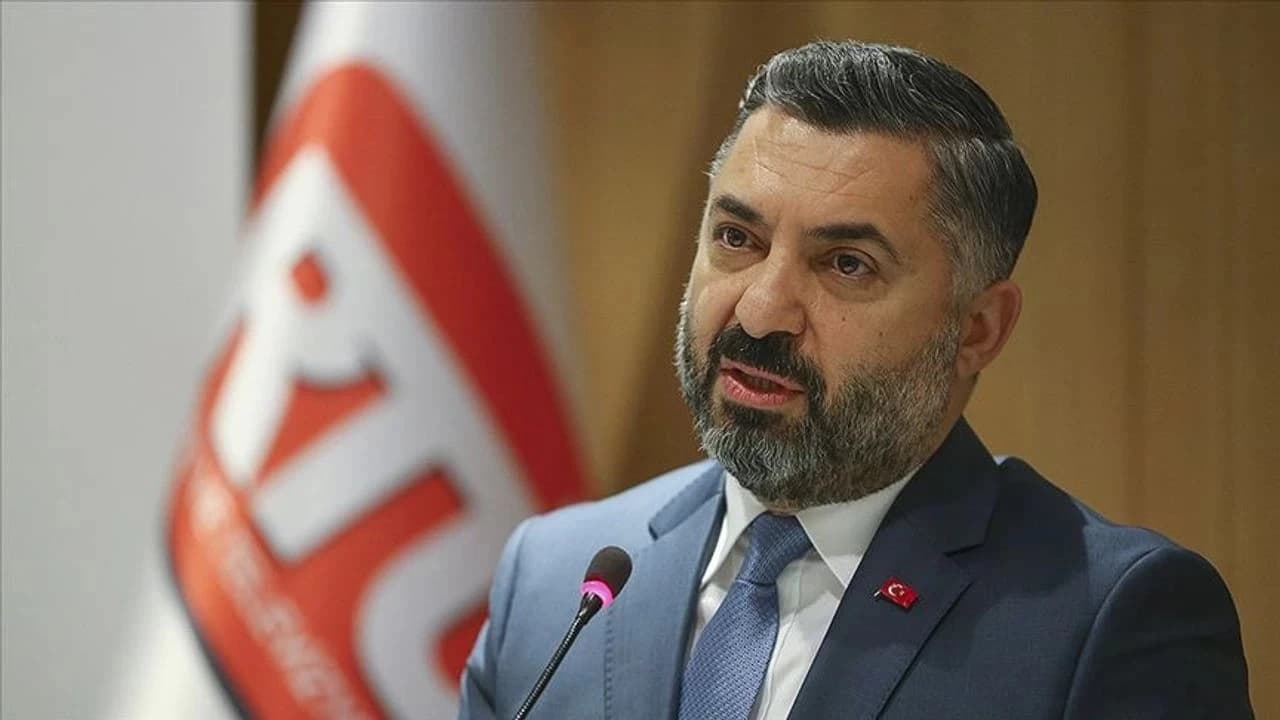 RTÜK Başkanı Şahin'den "sansür" iddialarına cevap