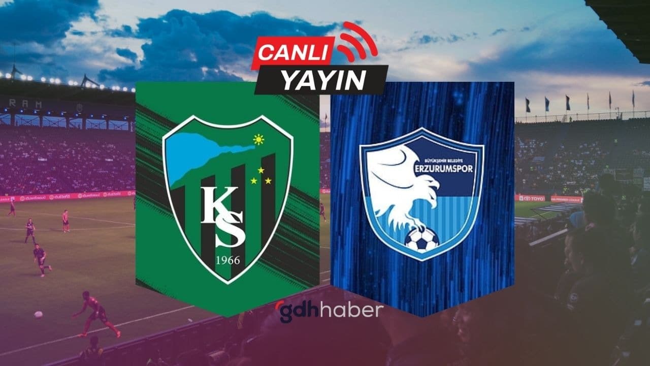 Kocaelispor - Erzurumspor FK CANLI izle (Linki)Kocaelispor - Erzurumspor FK maçı hangi kanalda yayınlanacak? Kocaelispor - Erzurumspor FK muhtemel 11’ler