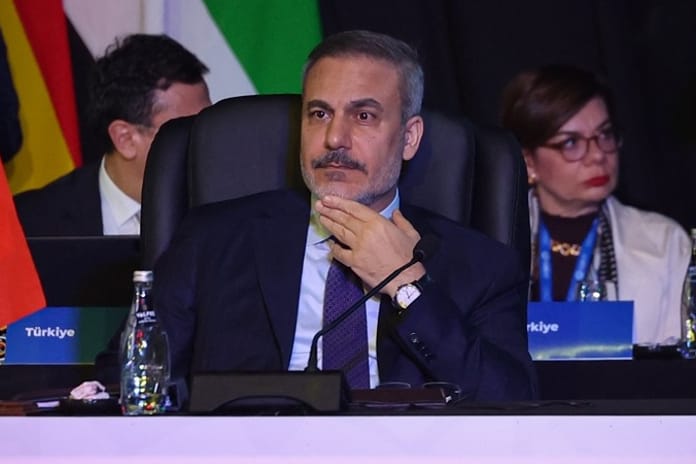 Dışişleri Bakanı Fidan'dan G20'de net mesaj: Filistinlileri sürgün edemezsiniz