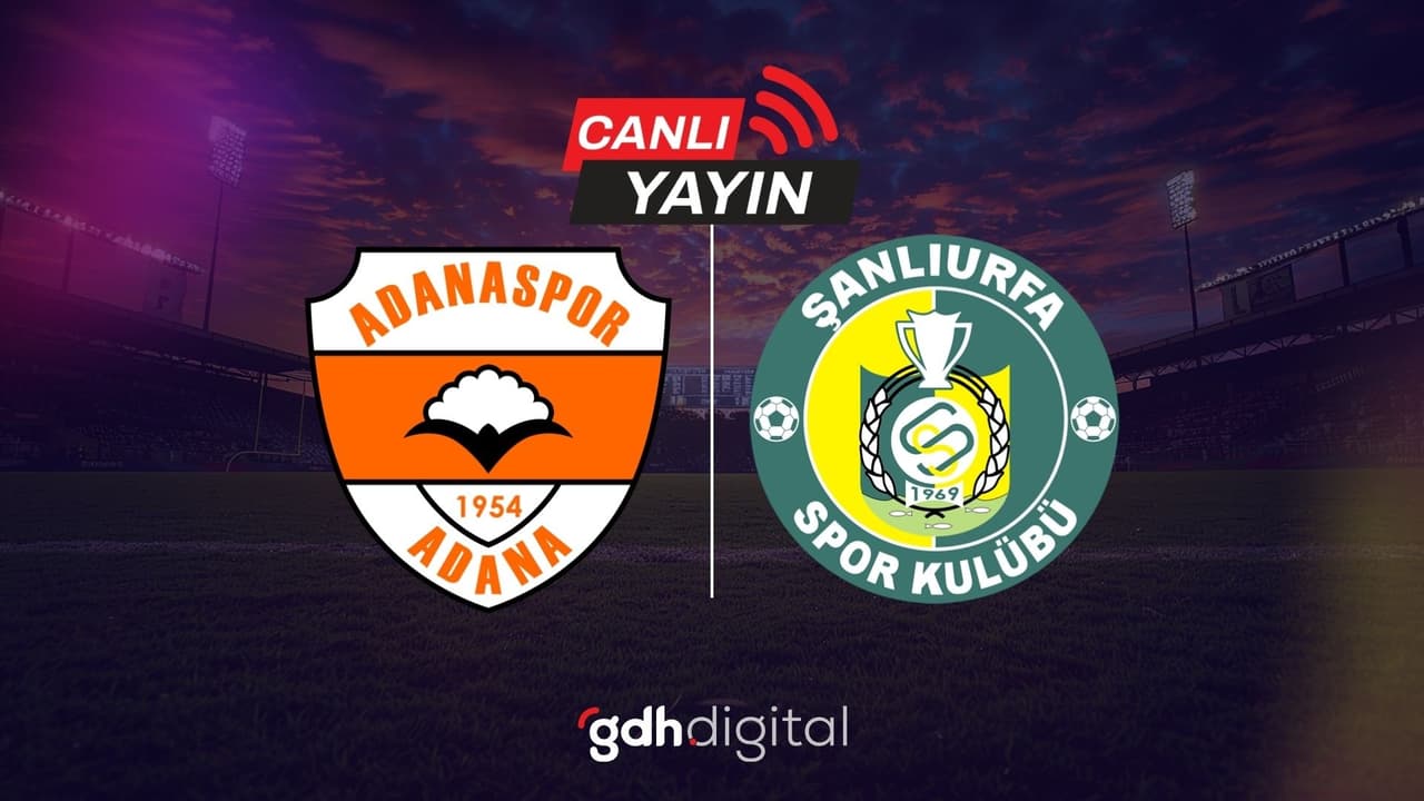 Trendyol 1. Lig'de dev karşılaşmaya saatler kaldı! Adanaspor - Şanlıurfaspor maçı yayıncı kuruluş belli oldu