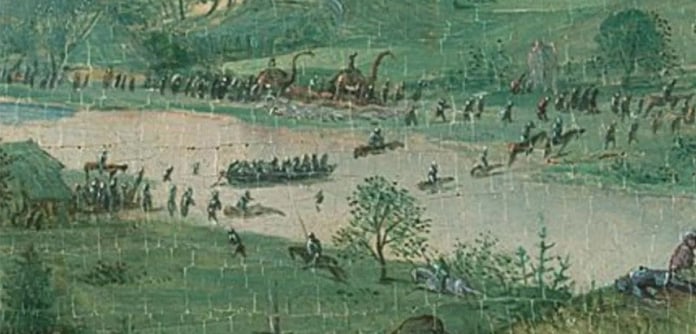 Ortaçağ dinozorları kafa karıştırdı: 1562'de yapılmış tabloda dinozor ne arıyor?