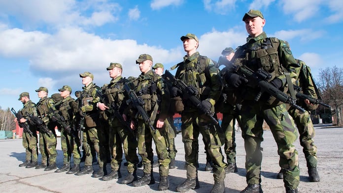 İsveç'in askeri personel sayısı 2030 yılına kadar 115,000'e ulaşacak