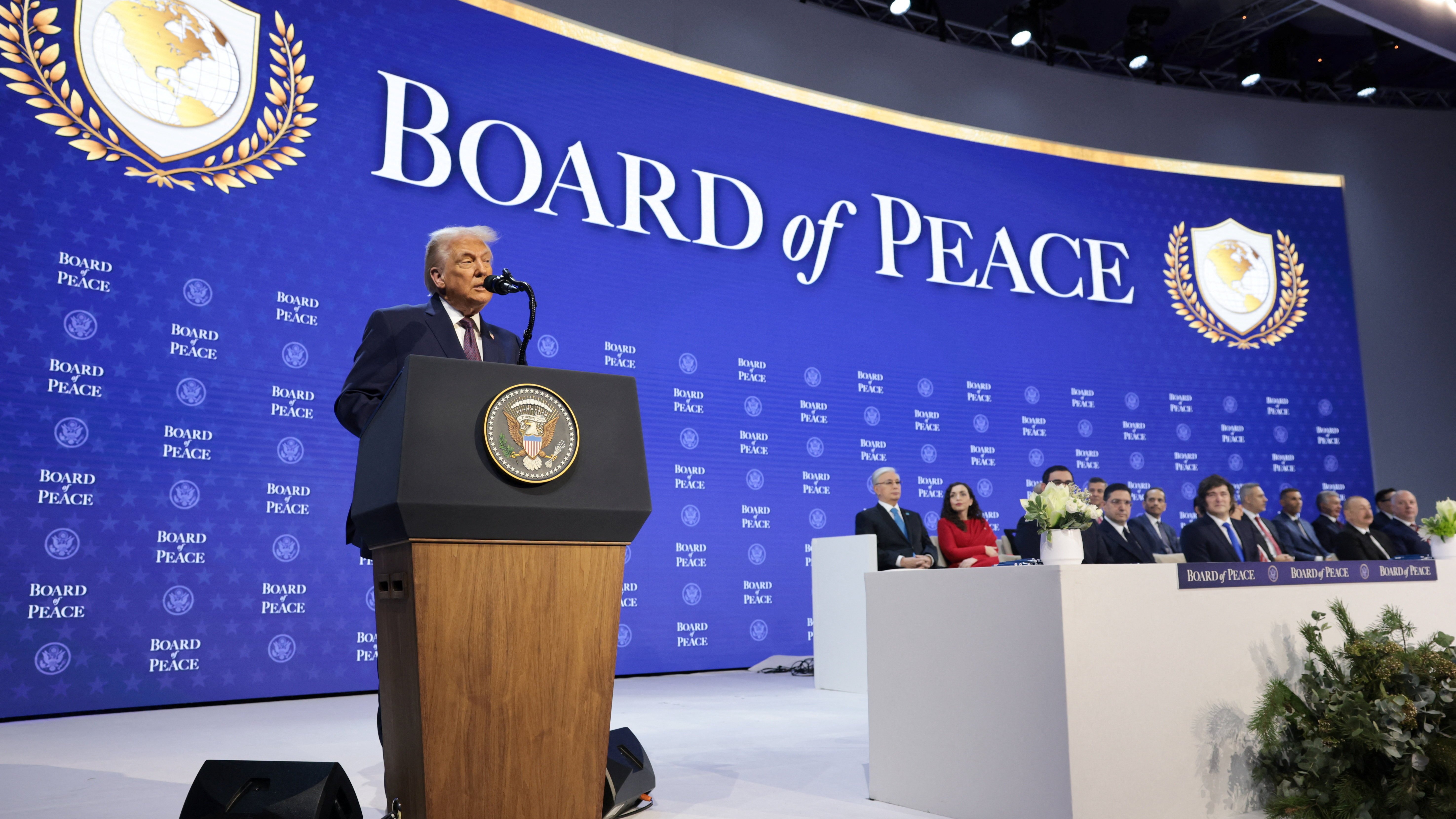 Trump Announces Board of Peace Agreement to Disarm Hamas