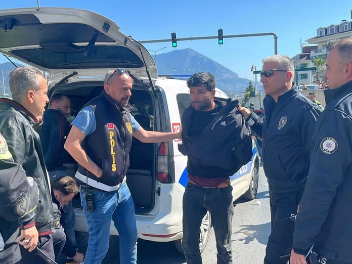 Alanya'da polisten kaçan sürücüye rekor ceza