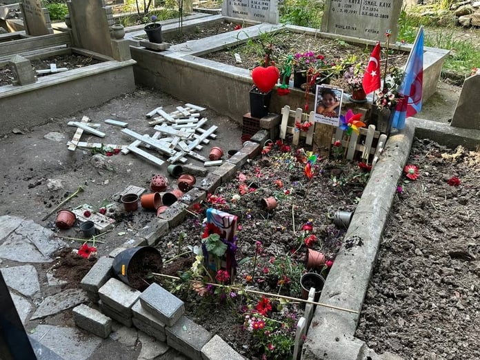 Kadıköy'de bıçaklı saldırıda ölen Minguzzi'nin mezarını tahrip eden sanık hakkında iddianame