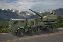 CSG ve ASELSAN’dan Avrupa merkezli ortak girişim KORKUT hava savunma sistemi tekerlekli platformda tanıtıldı