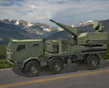 CSG ve ASELSAN’dan Avrupa merkezli ortak girişim KORKUT hava savunma sistemi tekerlekli platformda tanıtıldı