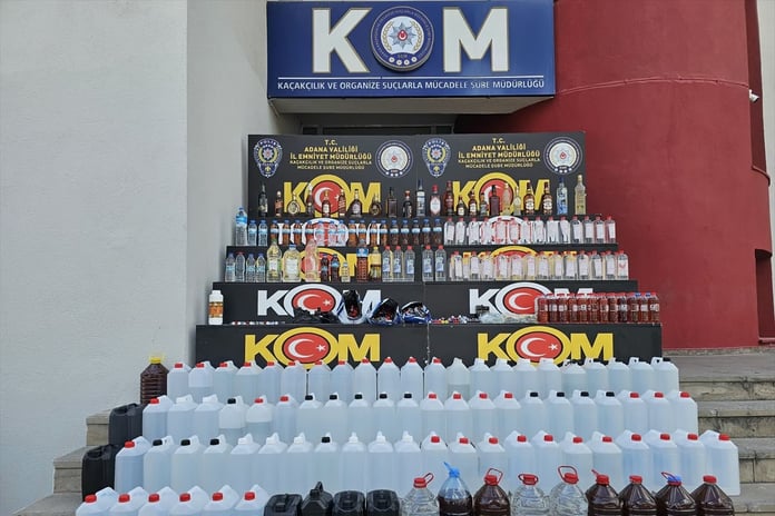 Sahte içki operasyonunda 137 kişi gözaltına alındı