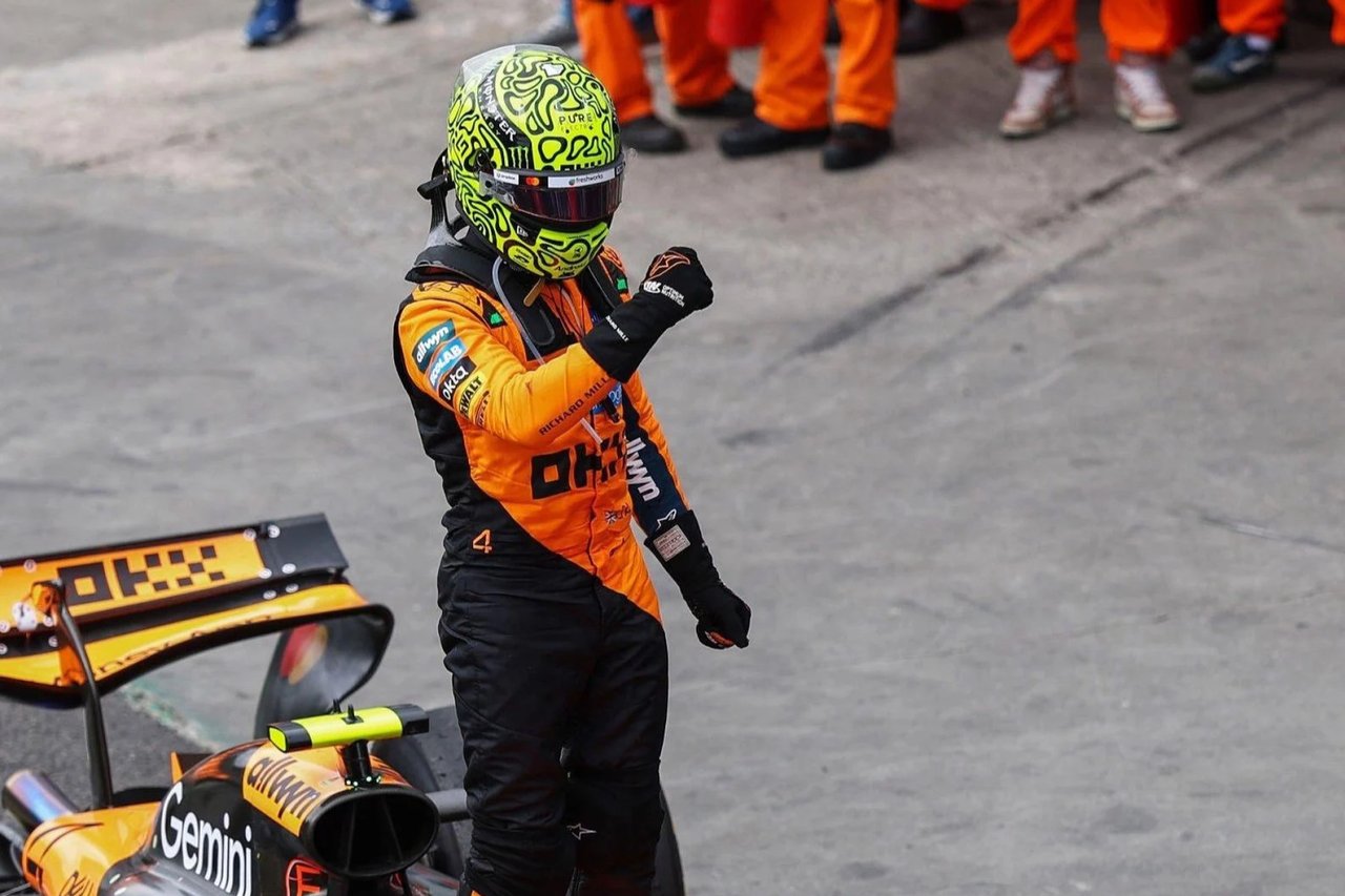 Brezilya GP'de zafer Lando Norris'in
