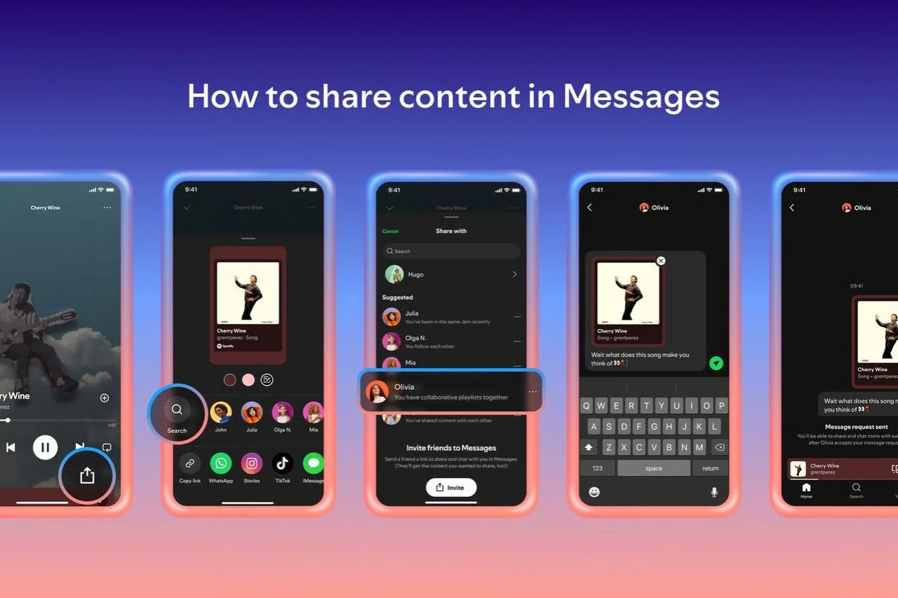 Spotify'a mesajlaşma özelliği geliyor
