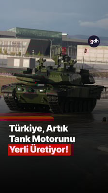 Türkiye, artık tank kalbini de kendi üretiyor!