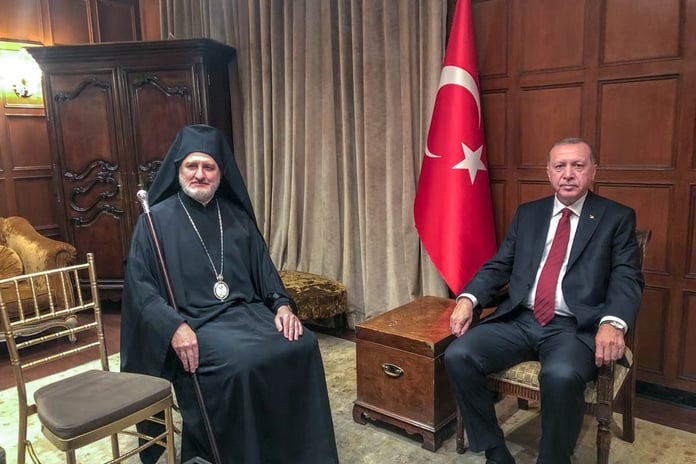 Elpidophoros’tan Erdoğan ve Trump’a teşekkür