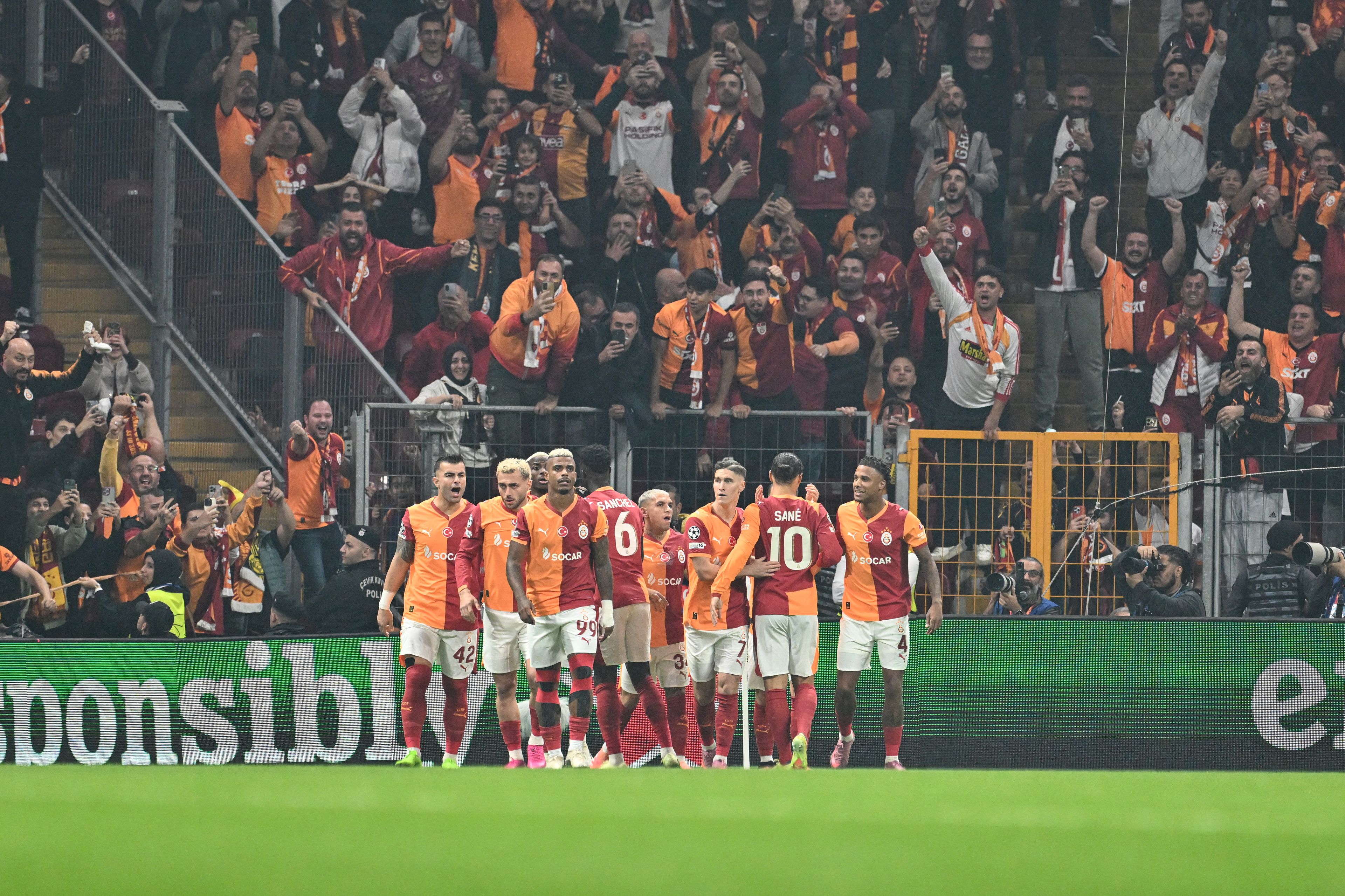 Galatasaray'ın yükselen grafiği