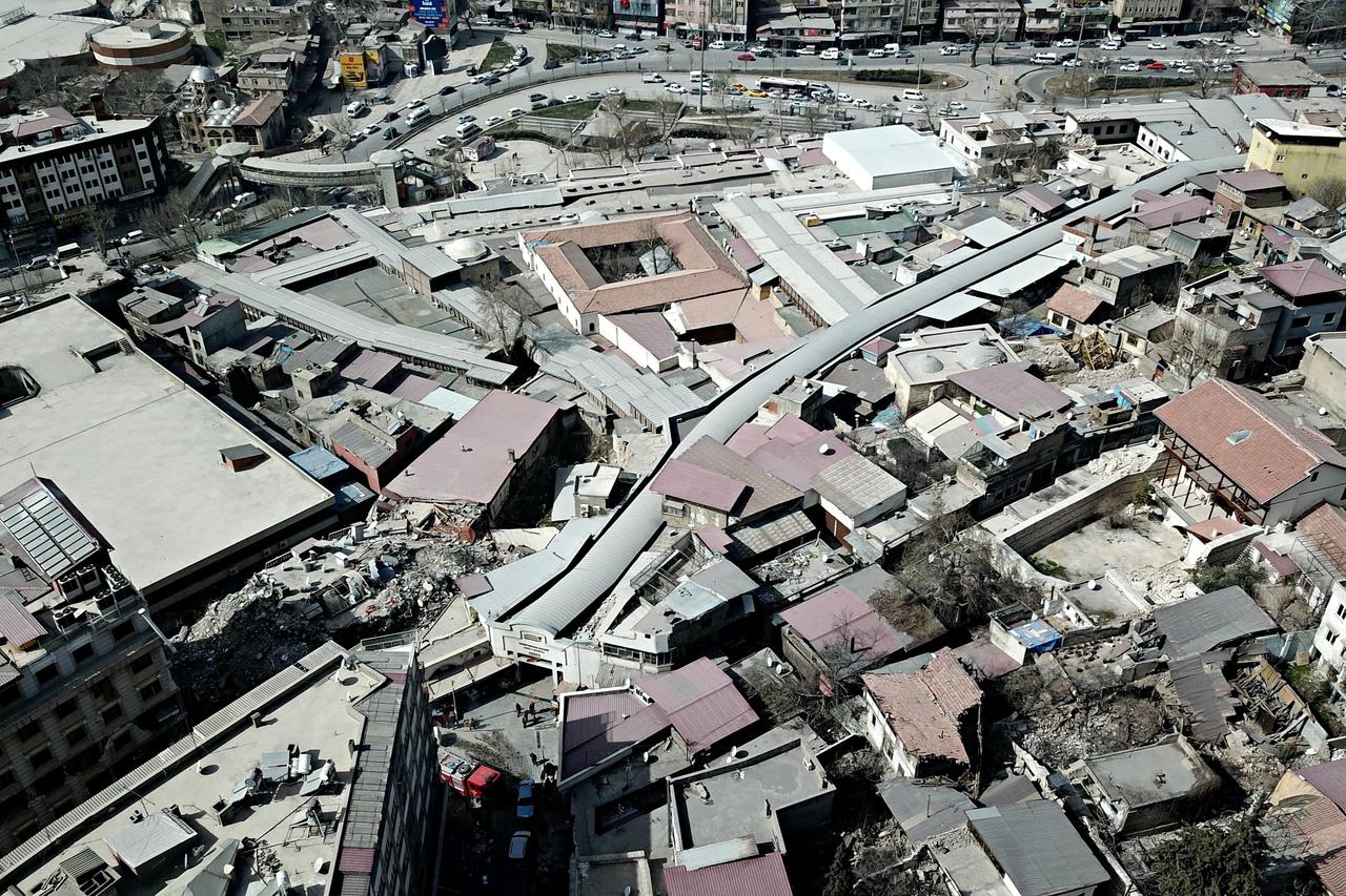 Kahramanmaraş Tarihi Kapalı Çarşı restorasyonda