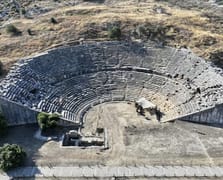 Letoon Kutsal Alanı'ndaki Antik Tiyatro restore ediliyor