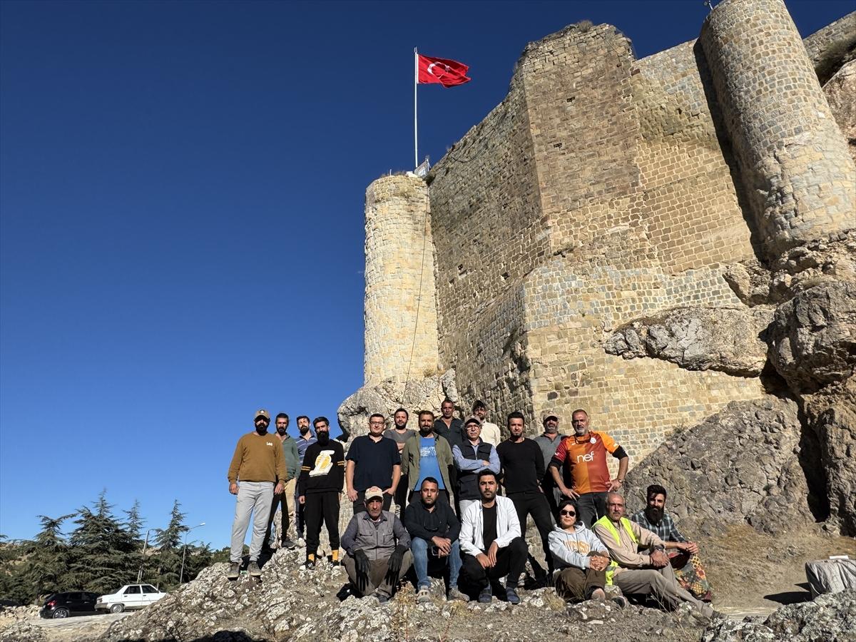Harput Kalesi'ndeki Roma Dönemine ait gizli geçidin restorasyonu tamamlandı