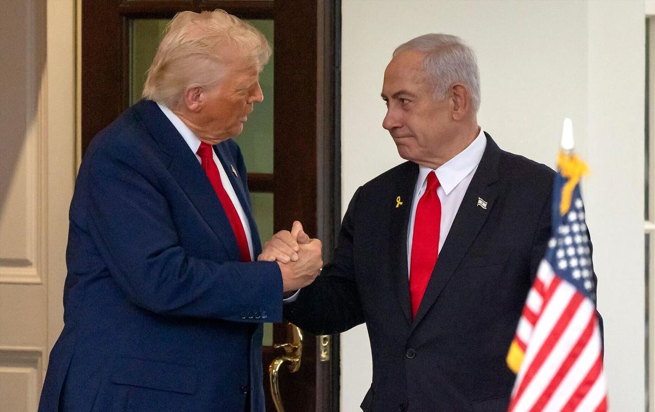 ABD Başkanı Donald Trump ve İsrail Başbakanı Binyamin Netanyahu