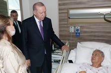 Erdoğan’dan Hasan Basri Yalçın’a hastane ziyareti