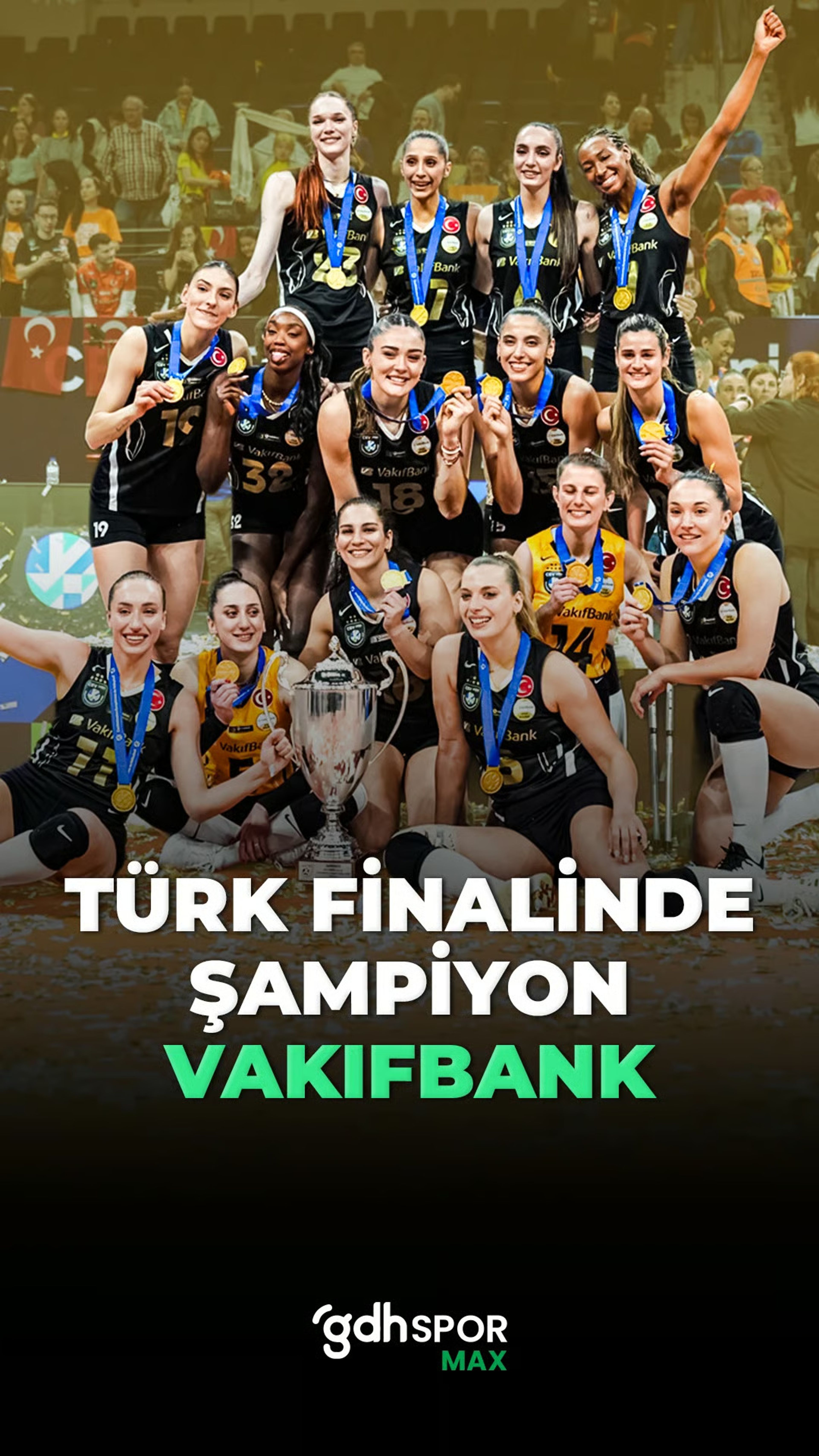 Avrupa’nın zirvesinde Türk finali: Şampiyon VakıfBank